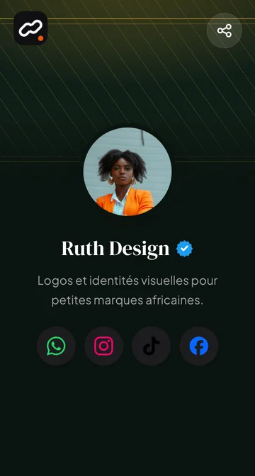 Vitrine LinkAfr, modèle Luxe